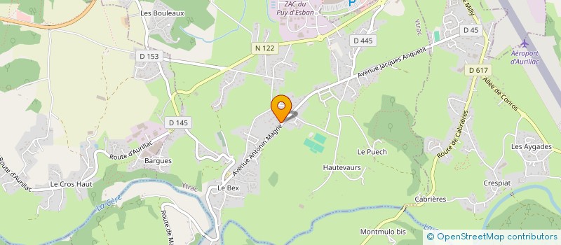 localisation de l'entreprise HOLDING FINANCIERE FAU-CALMEJANE à YTRAC