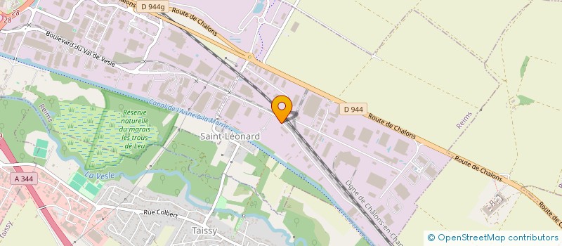 localisation de l'entreprise HOLDING FINANCIERE MORONI  REIMS