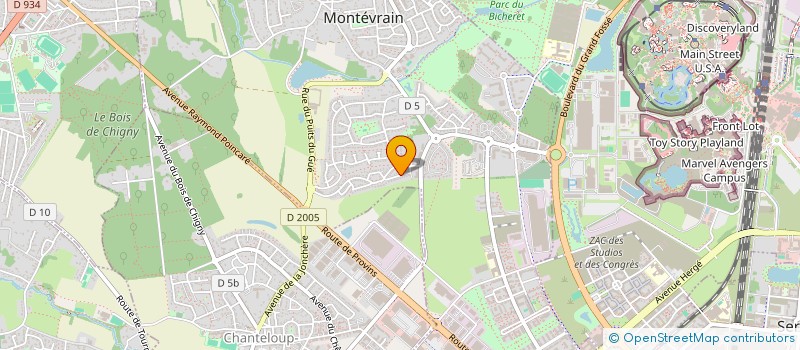 localisation de l'entreprise HOLDING FIORDALISI INVEST  MONTEVRAIN