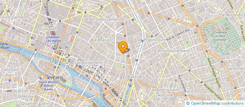 localisation de l'entreprise HOLDING FITNESS  PARIS