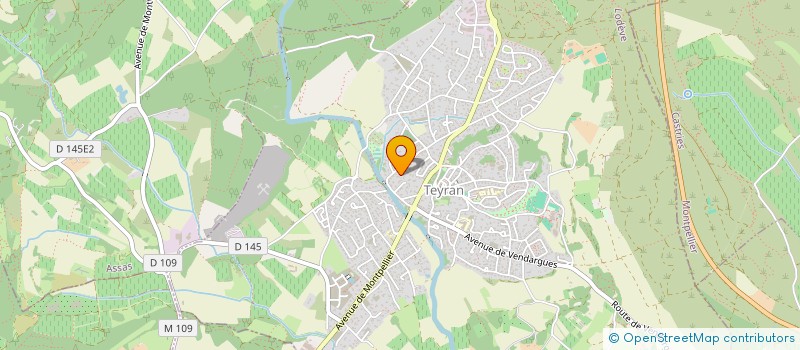 localisation de l'entreprise HOLDING FLA  TEYRAN