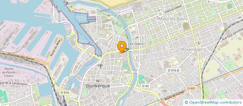 localisation de l'entreprise HOLDING FLANDRES BAT à DUNKERQUE