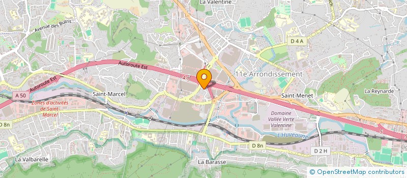 localisation de l'entreprise HOLDING FLAVIE à MARSEILLE