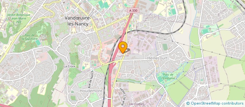 localisation de l'entreprise HOLDING FLEP  VANDUVRE-LES-NANCY