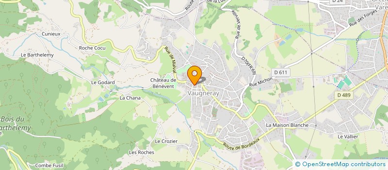 localisation de l'entreprise HOLDING FLEURS  VAUGNERAY