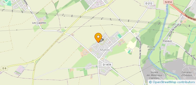 localisation de l'entreprise HOLDING FLEURY  MALTOT