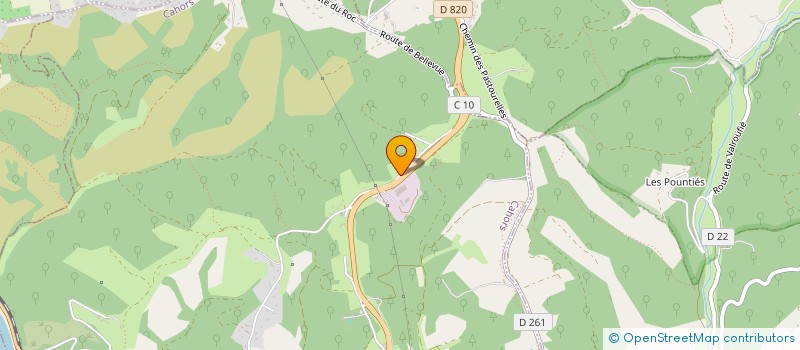 localisation de l'entreprise HOLDING FLOBACO  CAHORS