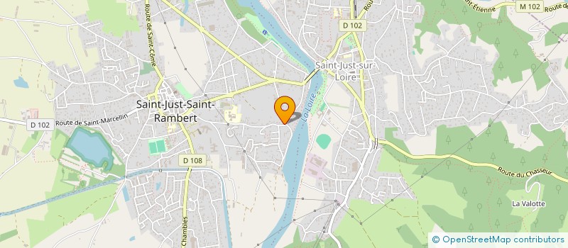 localisation de l'entreprise HOLDING FLY FAMILY  SAINT-JUST-SAINT-RAMBERT