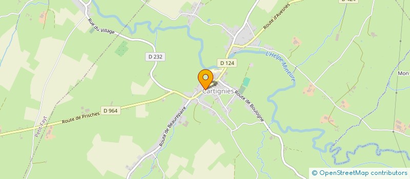 localisation de l'entreprise HOLDING FM  CARTIGNIES