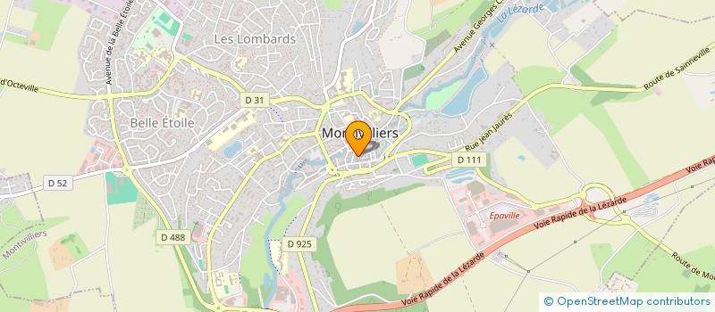 localisation de l'entreprise HOLDING FMG  MONTIVILLIERS