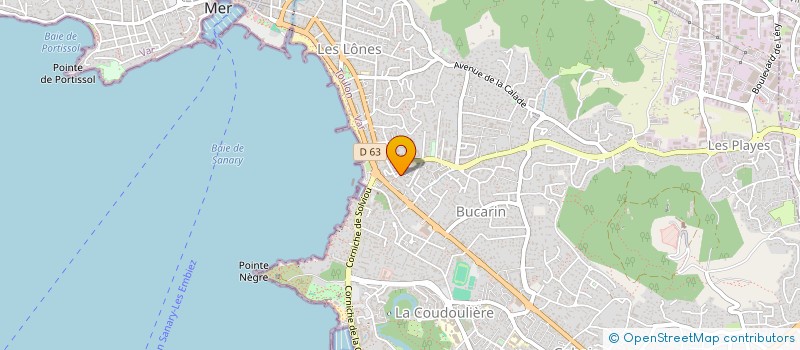 localisation de l'entreprise HOLDING FNS à SIX-FOURS-LES-PLAGES