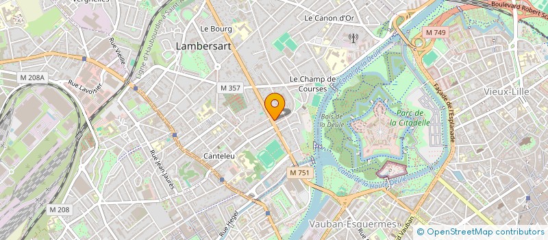 localisation de l'entreprise HOLDING FNS23 à LAMBERSART