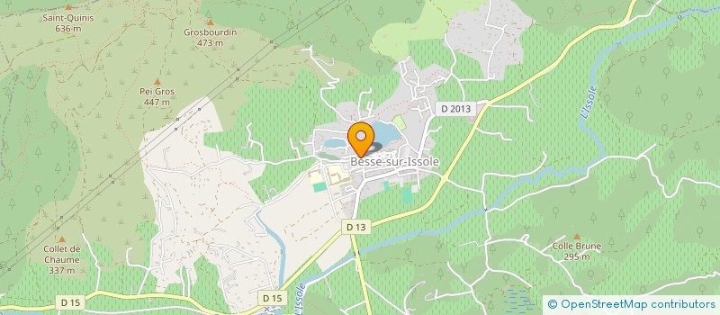 localisation de l'entreprise HOLDING & FORAGE SANSONETTO à BESSE-SUR-ISSOLE