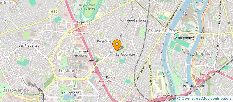 localisation de l'entreprise HOLDING FOREMAN  TOULOUSE