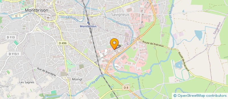 localisation de l'entreprise HOLDING FORESTIER VINCENT  CHAMPDIEU