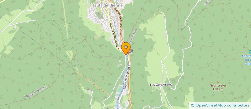 localisation de l'entreprise HOLDING FOURNIER MICHAUD  LONGCHAUMOIS