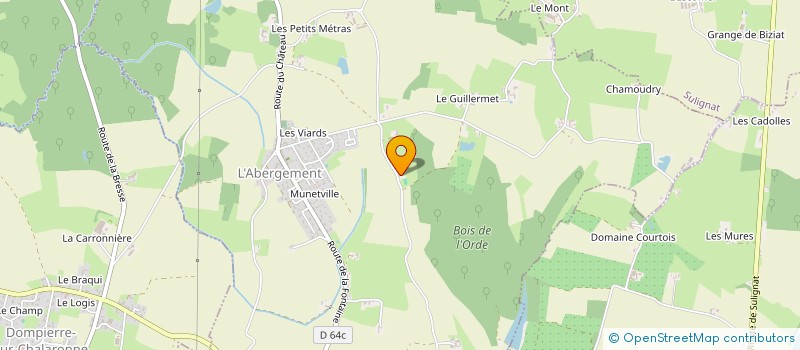 localisation de l'entreprise HOLDING FOX à L'ABERGEMENT-CLEMENCIAT