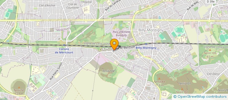 localisation de l'entreprise HOLDING FP PROGETTO à BILLY-MONTIGNY