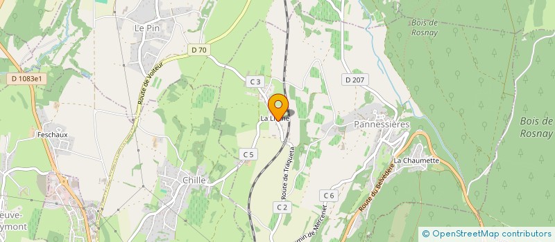 localisation de l'entreprise HOLDING FP2F  LE VERNOIS