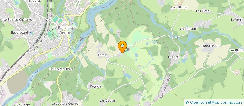 localisation de l'entreprise HOLDING FRAISSEIX à PANAZOL