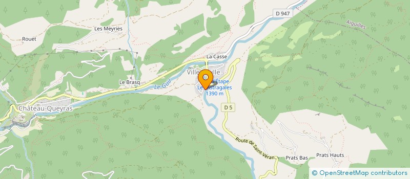 localisation de l'entreprise HOLDING FRANCESCO  CHATEAU-VILLE-VIEILLE