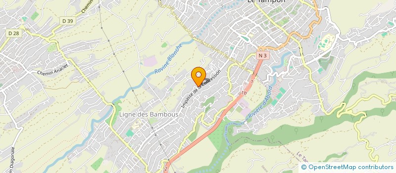 localisation de l'entreprise HOLDING FRANCHITTI à SAINT-PIERRE