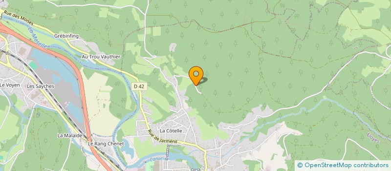 localisation de l'entreprise HOLDING FRANCIS PERRIN  ELOYES