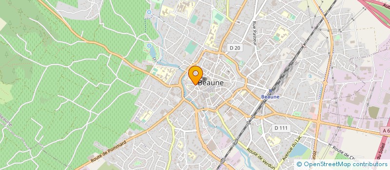 localisation de l'entreprise HOLDING FRANCOISE ROUX à BEAUNE