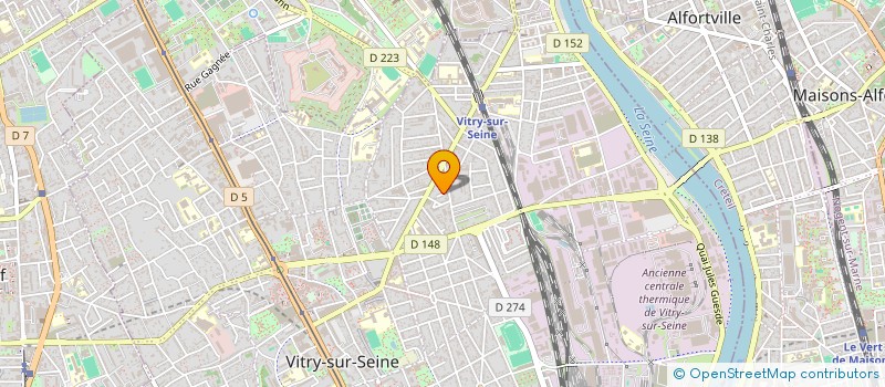 localisation de l'entreprise HOLDING FRANGINS à VITRY-SUR-SEINE