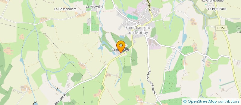 localisation de l'entreprise HOLDING FREDDY LEMERCIER  MAUGES-SUR-LOIRE