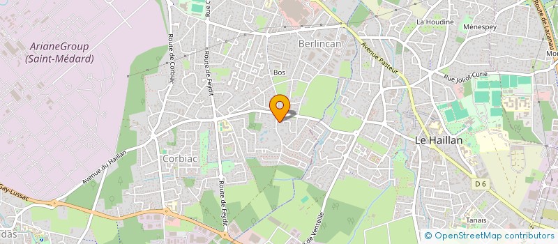 localisation de l'entreprise HOLDING FREITAS  SAINT-AUBIN-DE-MEDOC