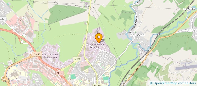 localisation de l'entreprise HOLDING FREVACA  VESOUL