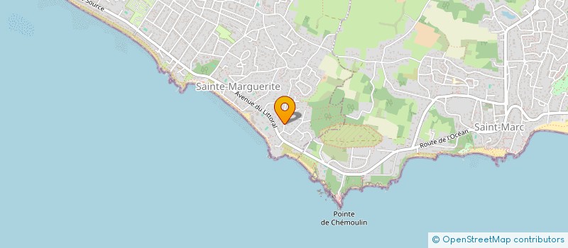 localisation de l'entreprise HOLDING FROBIMMO  PORNICHET