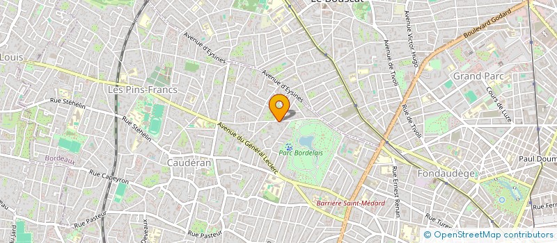 localisation de l'entreprise HOLDING FRZN  BORDEAUX