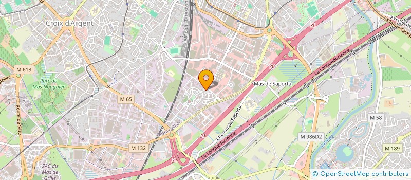 localisation de l'entreprise HOLDING FS à MONTPELLIER
