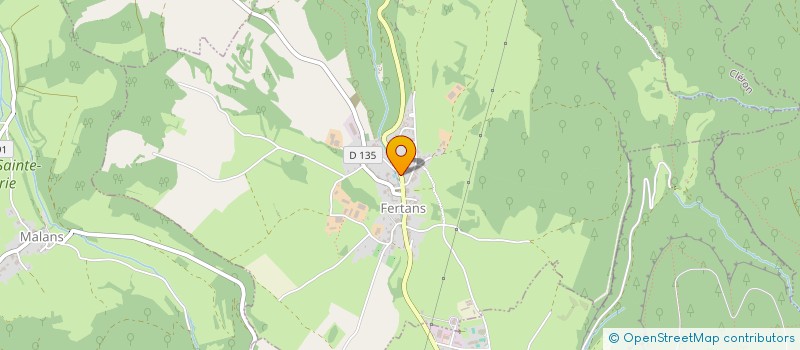 localisation de l'entreprise HOLDING FS  FERTANS
