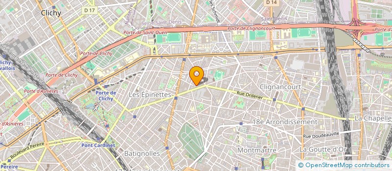 localisation de l'entreprise HOLDING FSCP  PARIS