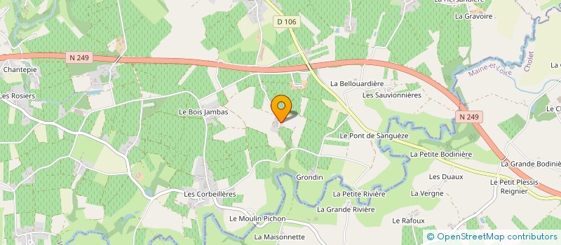 localisation de l'entreprise HOLDING FT à VALLET