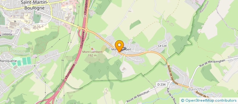 localisation de l'entreprise HOLDING FT  SAINT-MARTIN-BOULOGNE