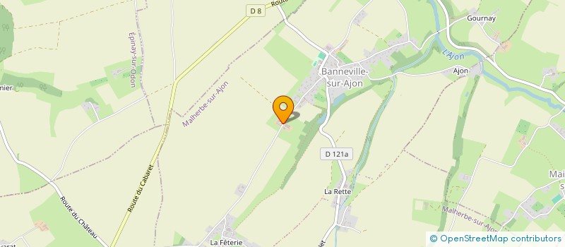 localisation de l'entreprise HOLDING FTPL  MALHERBE-SUR-AJON