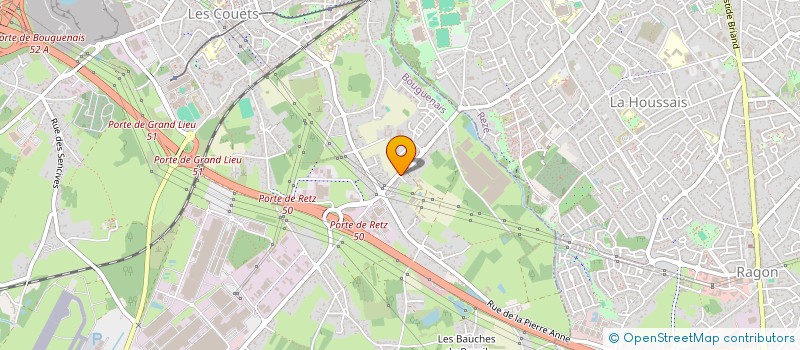 localisation de l'entreprise HOLDING G à BOUGUENAIS
