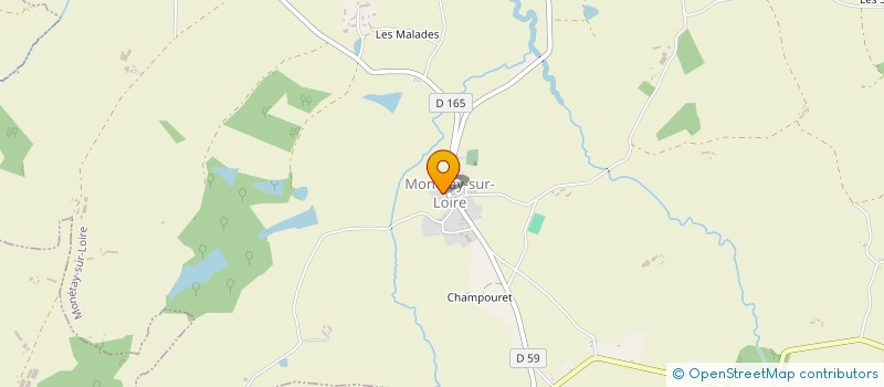 localisation de l'entreprise HOLDING G.B.R.S. à SALIGNY-SUR-ROUDON