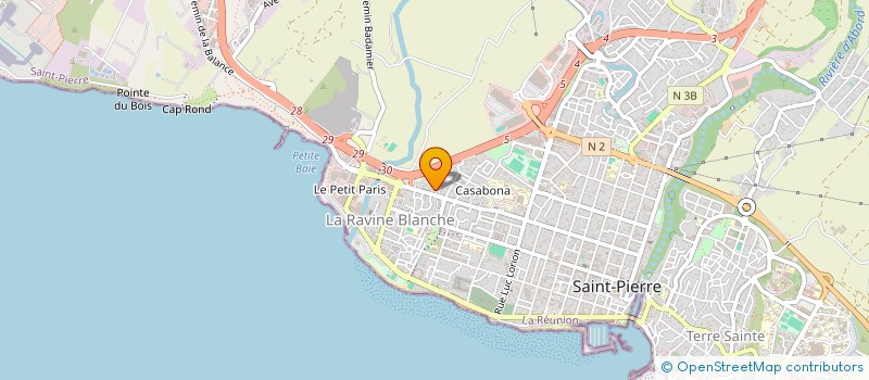 localisation de l'entreprise HOLDING G.F.K.  SAINT-PIERRE