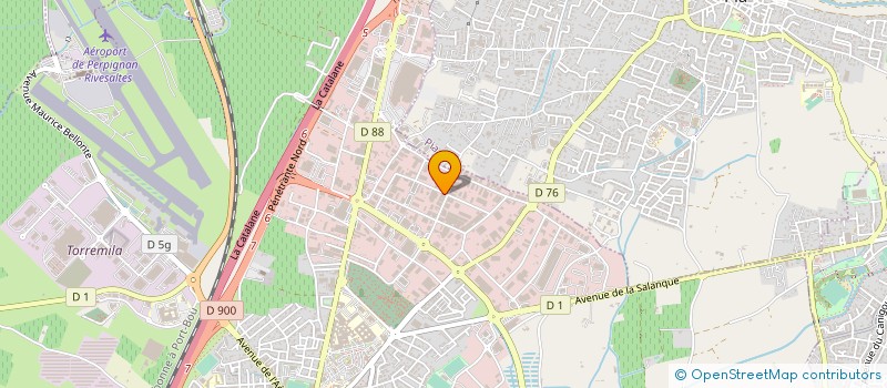 localisation de l'entreprise HOLDING G & M à PERPIGNAN