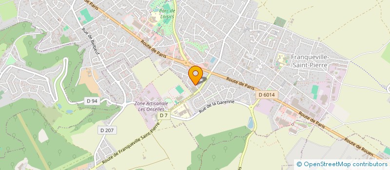 localisation de l'entreprise HOLDING G2L  FRANQUEVILLE-SAINT-PIERRE