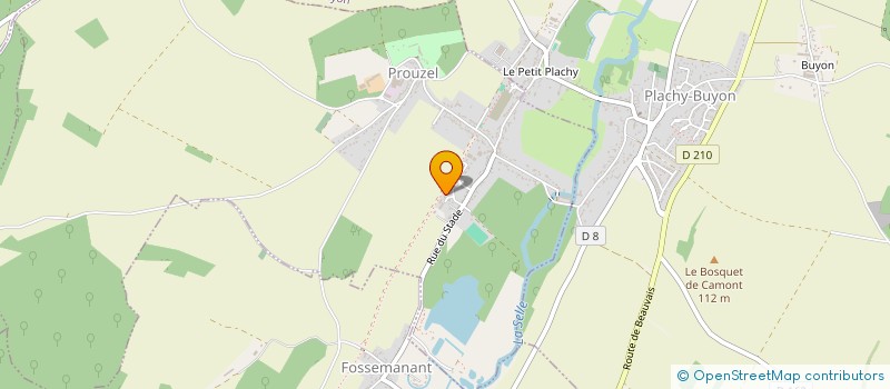 localisation de l'entreprise HOLDING GABRIEL  PROUZEL