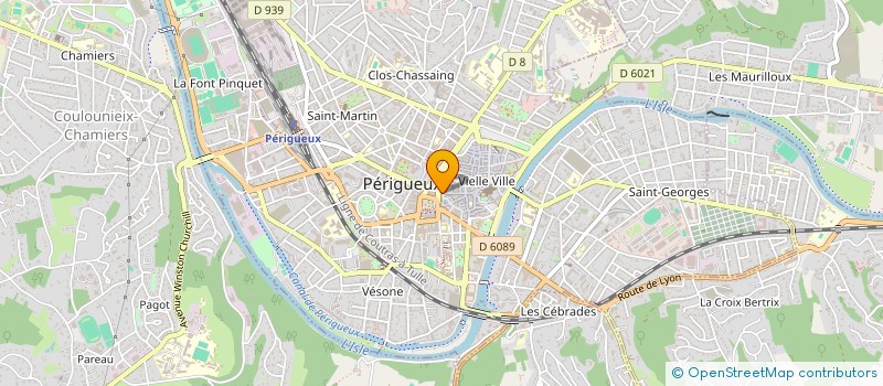 localisation de l'entreprise HOLDING GAE  PERIGUEUX