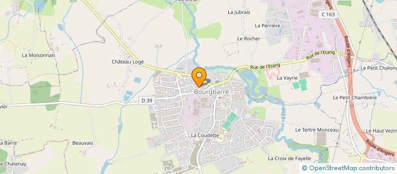 localisation de l'entreprise HOLDING GALI  BOURGBARRE