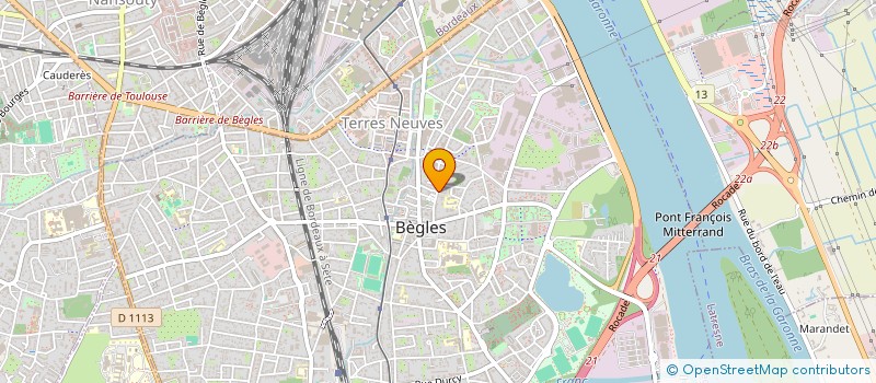 localisation de l'entreprise HOLDING GALIEN à BEGLES
