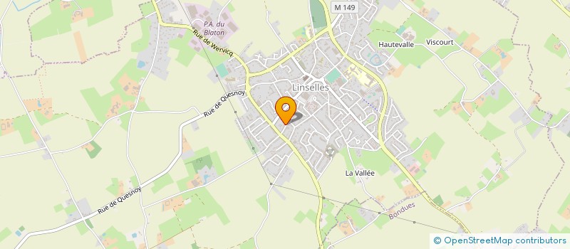 localisation de l'entreprise HOLDING GALLIOT INVESTISSEMENT à LINSELLES